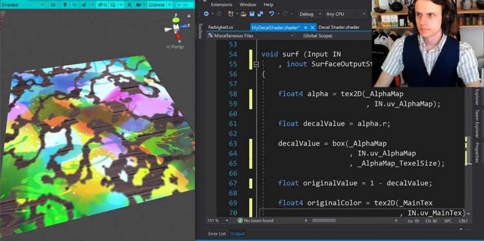 Shaderprogrammierung Lehrveranstaltung bei Alexander Johr